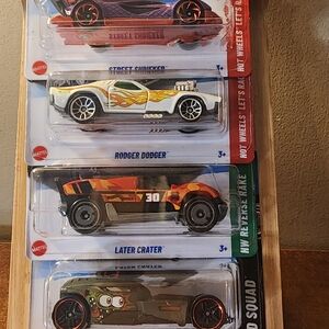 Hot Wheels Set of 4 Cars